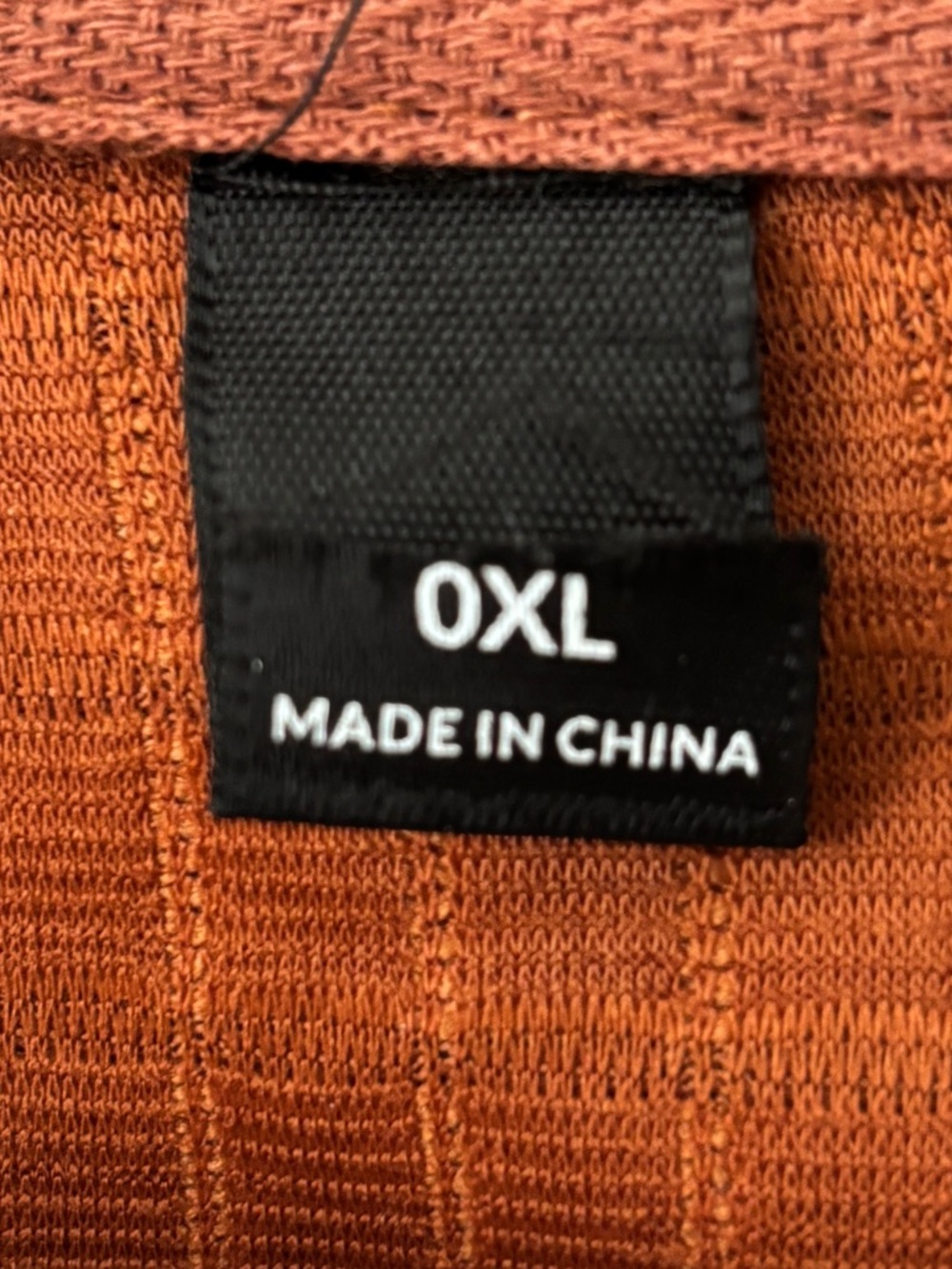 New Cozy Waffle Knit Pullover OXL Rust - Picture 6 of 7